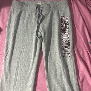Aeropostale Light Gray womens Sweatpants
